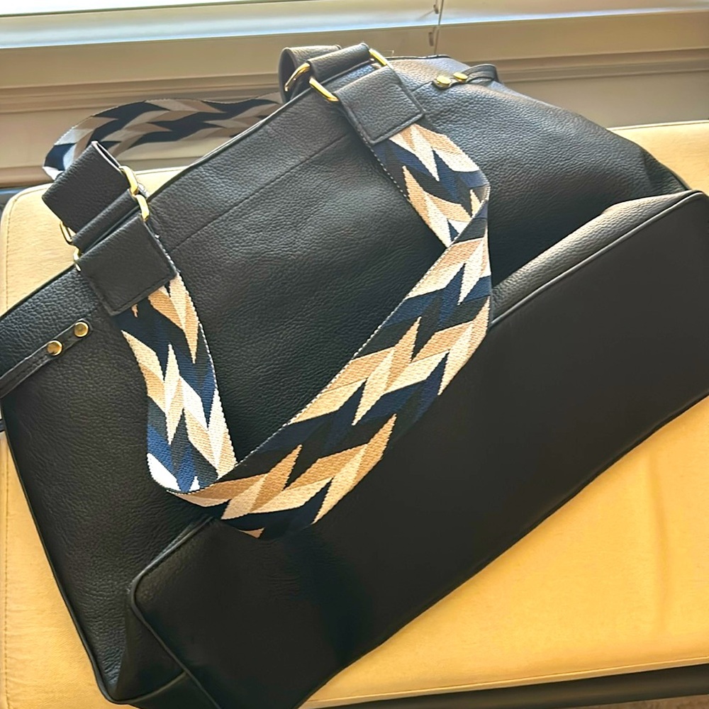 Black Shoulder tote